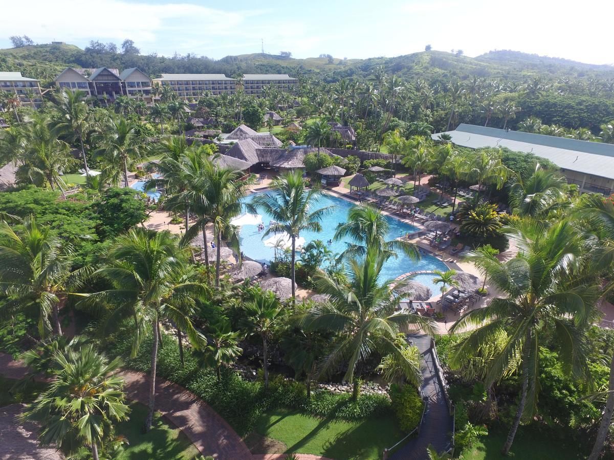 أوتريغر فيجي بيتش ريزورت كوروتوغو المظهر الخارجي الصورة Aerial view of the resort